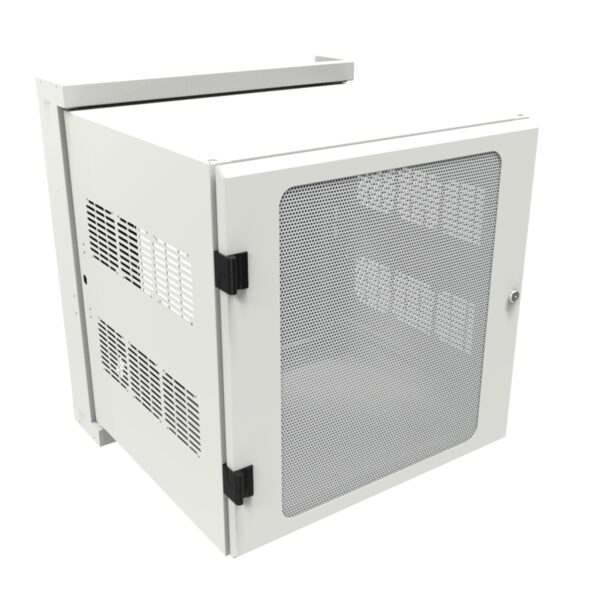 Hammond 12U 25D Vented Swing Cabinet
