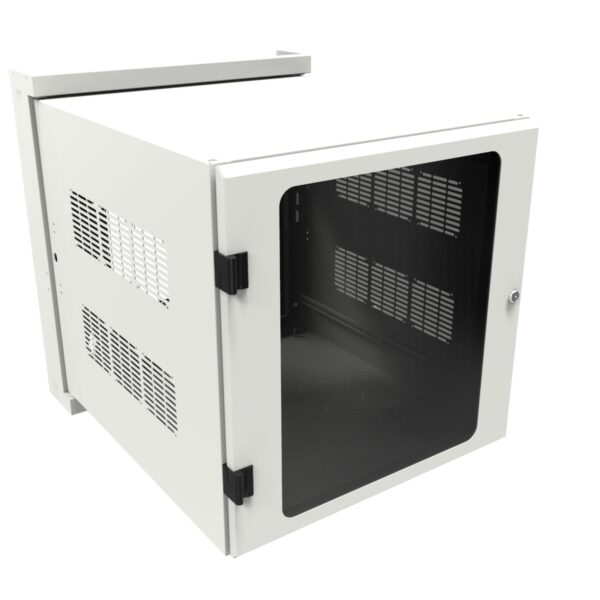 Hammond 12U 31D Window Swing Cabinet