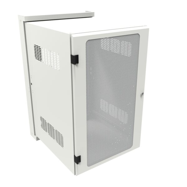 Hammond 20U 31D Vented Swing Cabinet