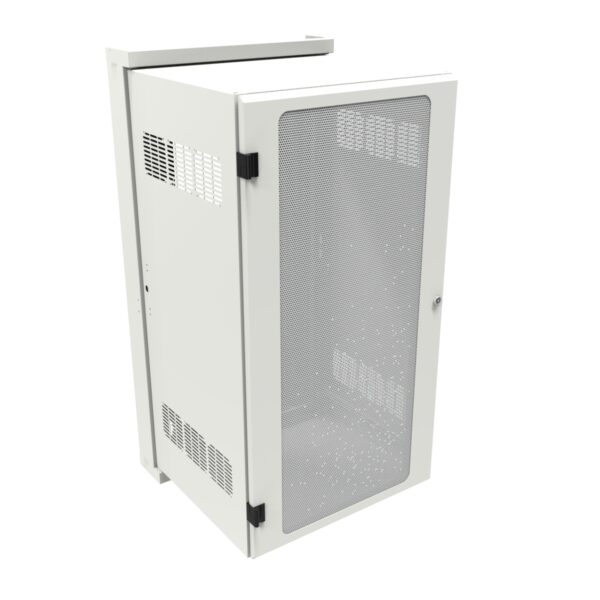Hammond 24U 25D Vented Swing Cabinet