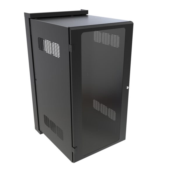 Hammond 24U 31D Swing-Out Wall Cabinet