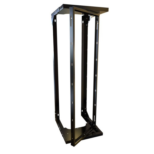 hwmr1932ubk Hammond 32U Pivot Adj Depth Wall Rack