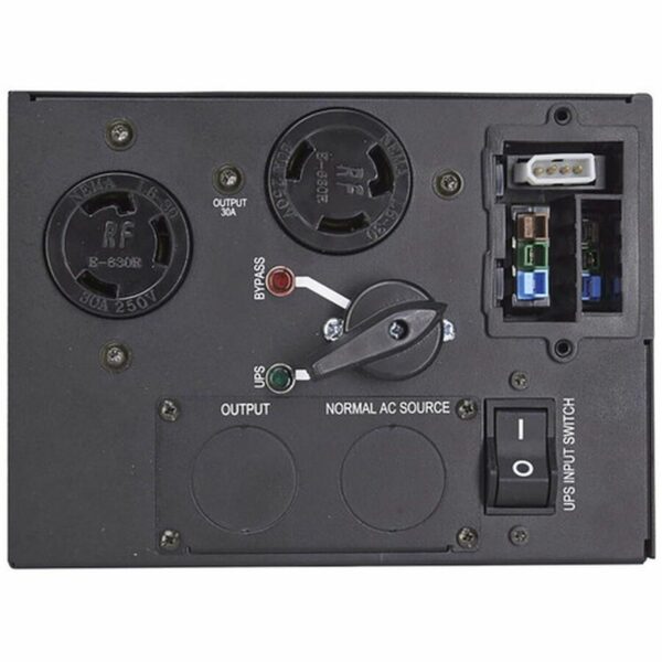 Eaton 9PX Maintenance Bypass for Select 5kVA to 6kVA 9PX UPS Systems, Hardwired Input/Output, 2 L6-30R Outlets, Rack/Tower/Wallmount Eaton 9PX Maintenance Bypass for Select 5kVA to 6kVA 9PX UPS Systems, Hardwired Input/Output, 2 L6-30R Outlets, Rack/Tower/Wallmount