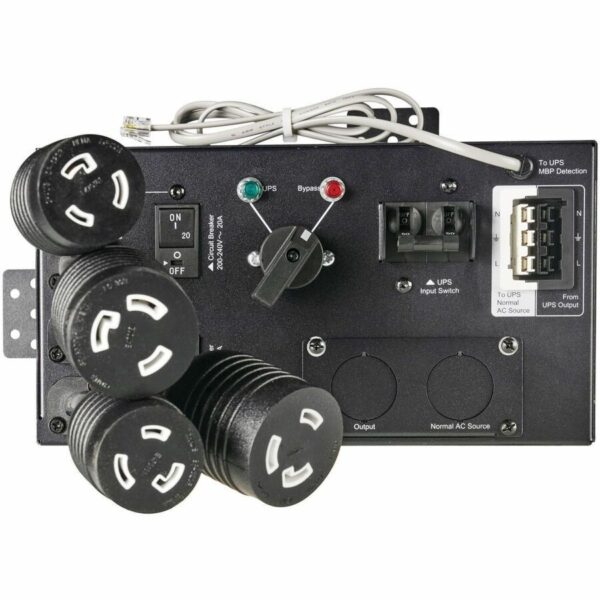 Eaton 9PX G2 Maintenance Bypass for 3-6kVA UPS, Hardwired or L6-30P Input, Hardwired Output, 2x L6-20R, 2x L6-30R, 0U Rack/Tower/Wall - MBP6K208G2