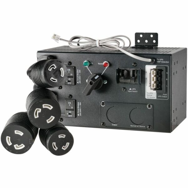Eaton 9PX G2 Maintenance Bypass for 3-6kVA UPS, Hardwired or L6-30P Input, Hardwired Output, 2x L6-20R, 2x L6-30R, 0U Rack/Tower/Wall - MBP6K208G2