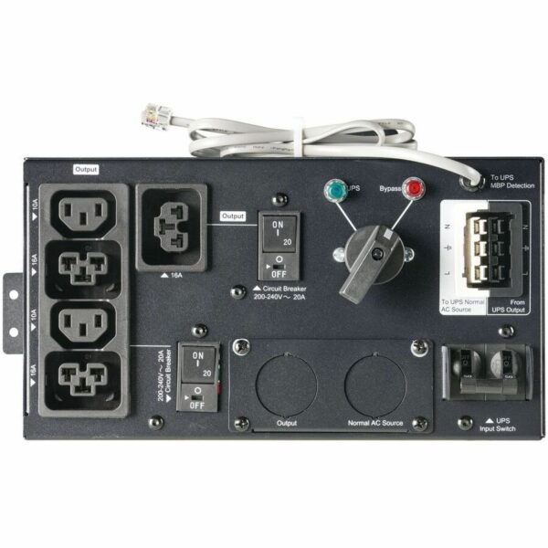 Eaton 9PX G2 Maintenance Bypass for Select 9PX UPS Systems, Hardwired or L6-30P Input, Hardwired, 3 C39 and 2 C13 Outlets, 0U Rack/Tower/Wall Eaton 9PX G2 Maintenance Bypass for Select 9PX UPS Systems, Hardwired or L6-30P Input, Hardwired, 3 C39 and 2 C13 Outlets, 0U Rack/Tower/Wall