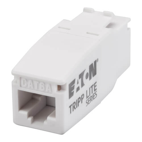 Product Image: N234-MI-KJ Tripp Lite series Medical-Grade Ethernet Network Isolator Keystone - RJ45 Feedthrough for Patient Care Vicinities, IEC 60601-1, TAA