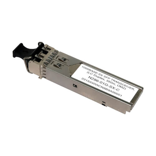 Tripp Lite series Cisco-Compatible GLC-SX-MMD SFP Transceiver - 1000Base-SX, LC Duplex MMF, 1.25 Gbps, 850 nm, 550 m (1804 ft.)