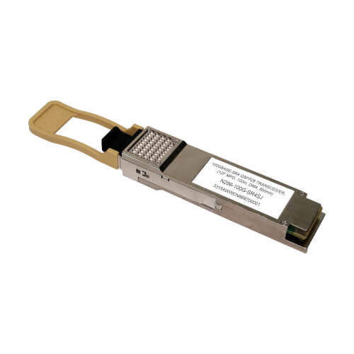 Product Image: N286-100G-SR4SJ Tripp Lite series Juniper-Compatible JNP-QSFP-100G-SR4 QSFP28 Transceiver - 100GBase-SR4, MTP/MPO MMF, 100 Gbps, 850 nm, 100 m (328 ft.)