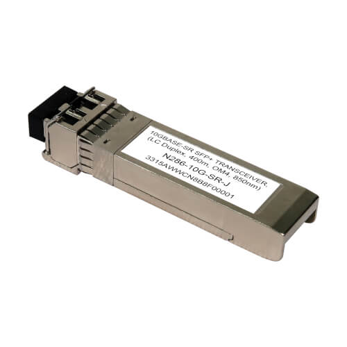 Tripp Lite series Juniper-Compatible EX-SFP-10GE-SR SFP+ Transceiver - 10GBase-SR, LC Duplex MMF, 10 Gbps, 850 nm, 400 m (1312 ft.)