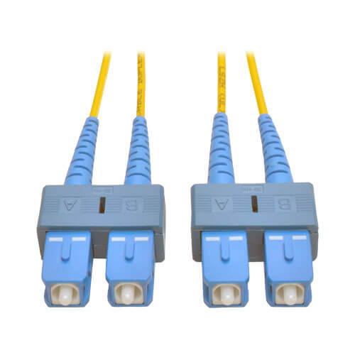 Tripp Lite series Duplex Singlemode 9/125 Fiber Patch Cable (SC/SC), 30M (100 ft.)