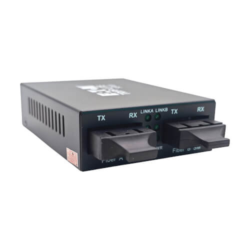 Product Image: N784-MDC-4SCSC Tripp Lite series 100 Mb SC to 100 Mb SC Mode Converter - 1310 nm Compatible, Up to 40 km (24.9 mi.)