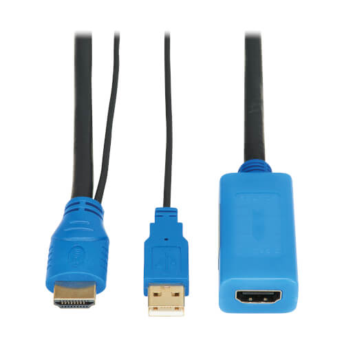 Product Image: P569-A25-MF-8K6 Tripp Lite series HDMI Extension Cable with Active Signal Booster/Repeater (M/F), 8K 60 Hz, HDR, 4:4:4, HDCP 2.3, 25 ft. (7.6 m)