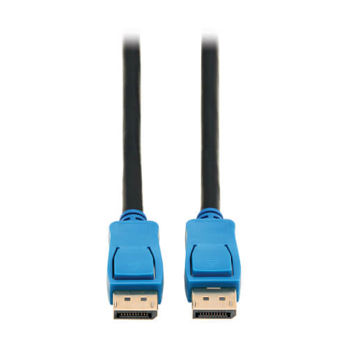 Tripp Lite series DisplayPort Cable with Latching Connectors (M/M), 8K 60 Hz, HDR, HBR3, 4:4:4, HDCP 2.2, 20 ft. (6.1 m), Black
