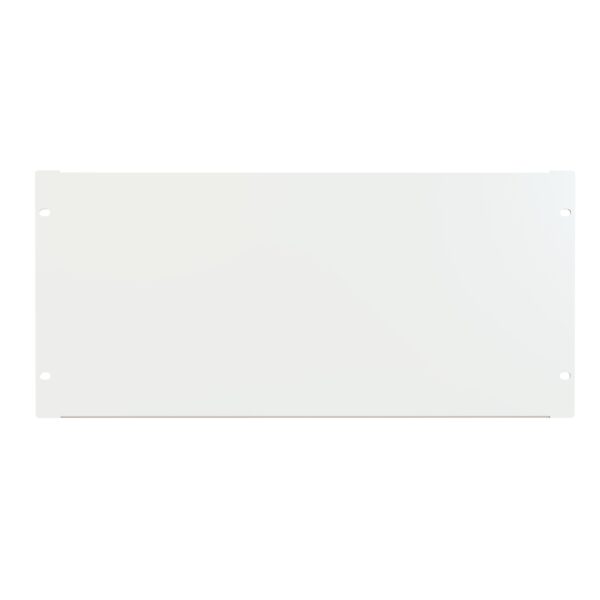 Hammond 5U Flanged Steel Panel White