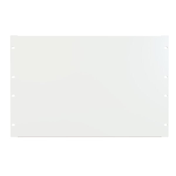 Hammond 7U Flanged Steel Panel White