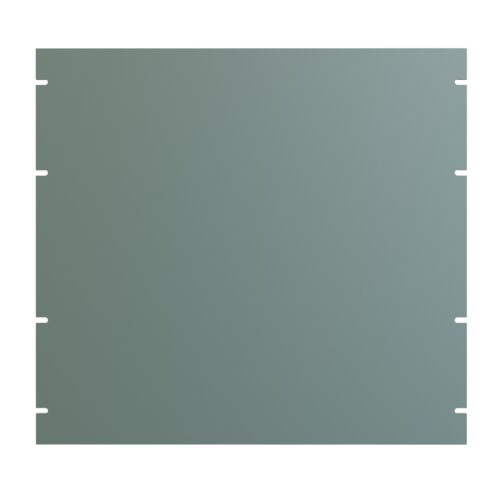 Hammond 10U Flat Aluminum Rack Panel