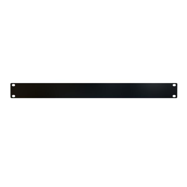 Hammond 1U Flat Steel Rack Panel
