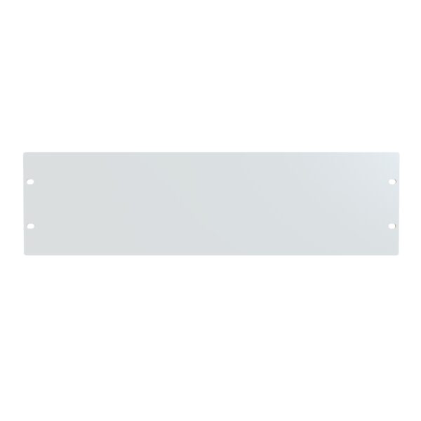 Hammond 3U Flat Steel Panel White