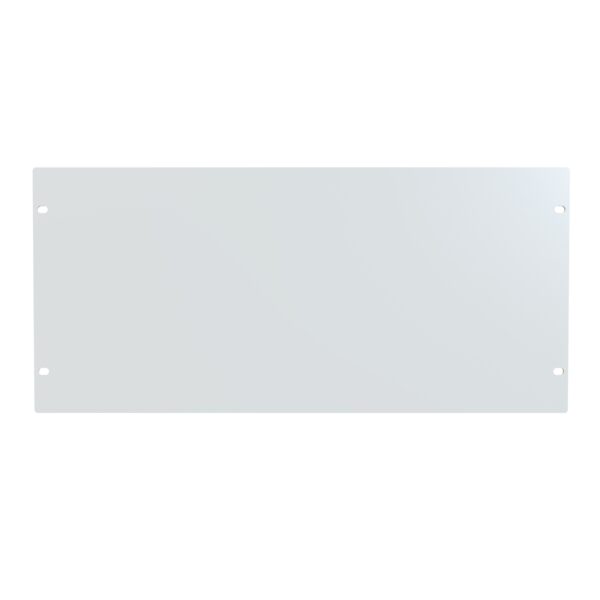 Hammond 5U Flat Steel Panel White