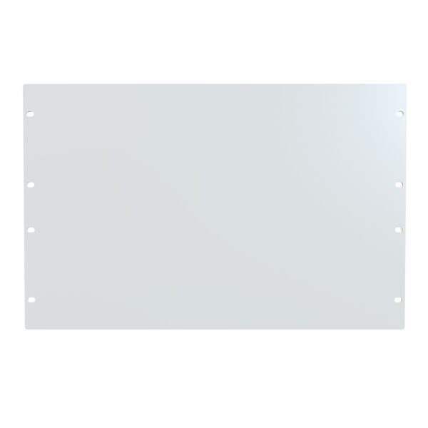 Hammond 7U Flat Steel Panel White