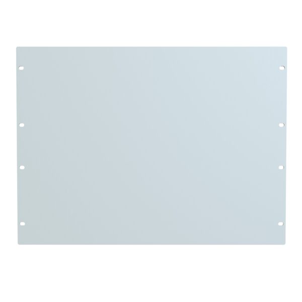 Hammond 8U Flat Steel Rack Panel