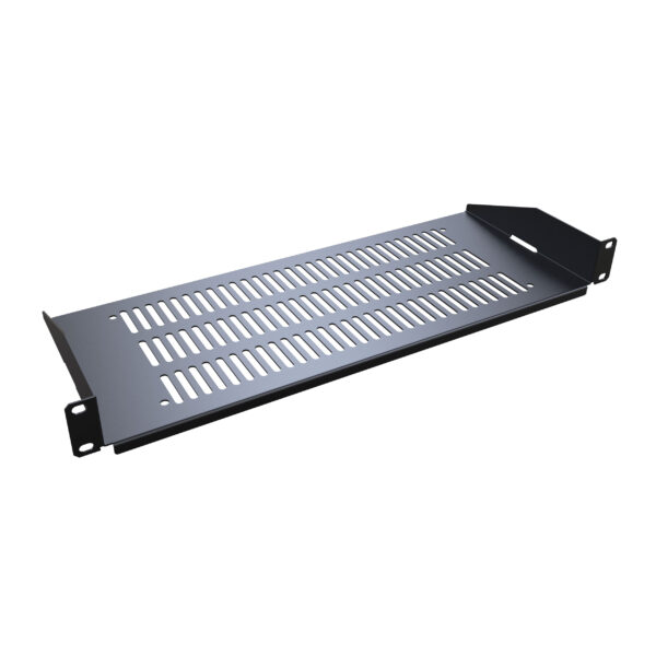 Hammond 1U 7D Vented Rack Shelf