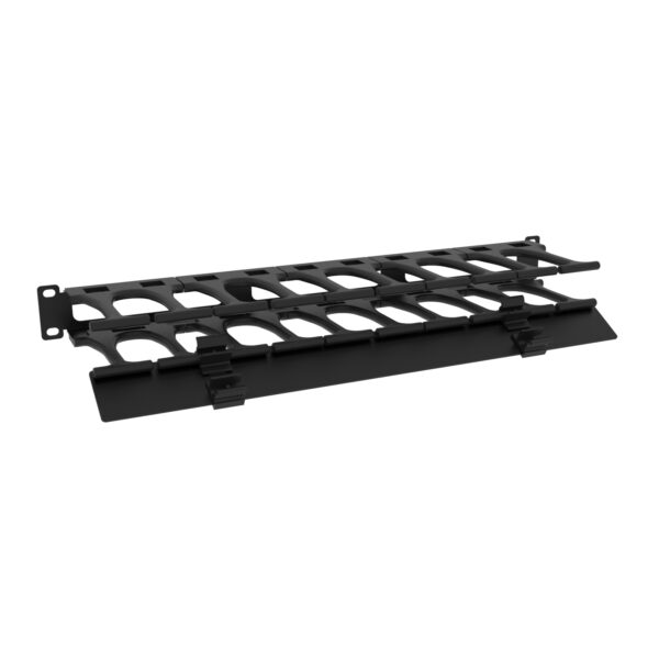 Rack Basics 1U Finger Manager with Door