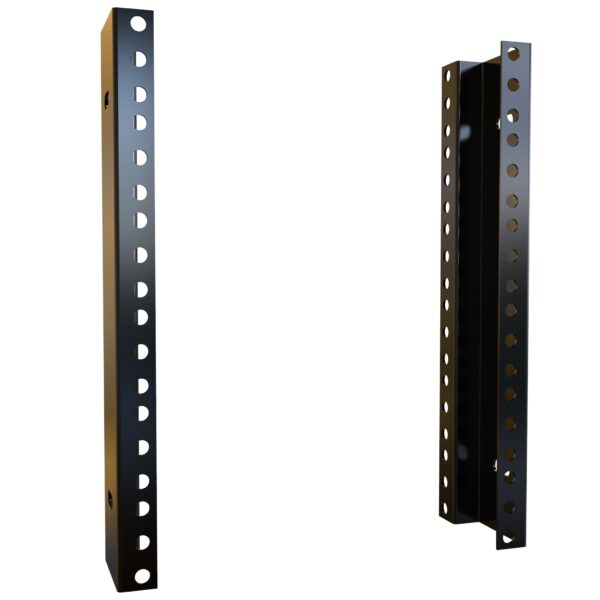 Hammond 6U Round Hole Formed Rail