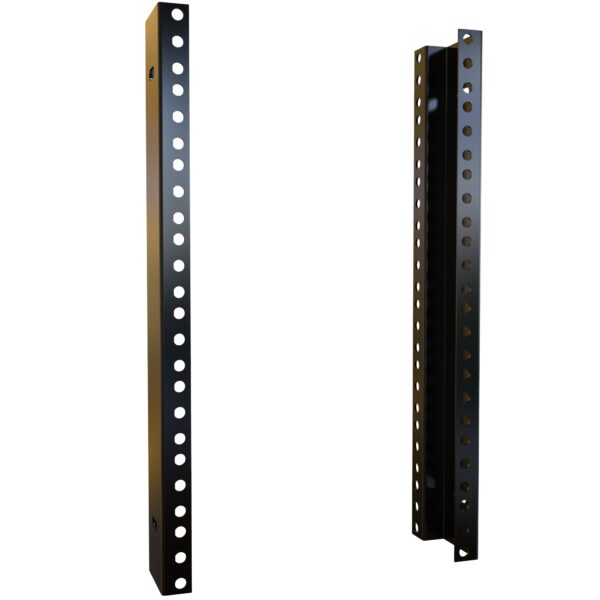 Hammond 8U Round Hole Formed Rail