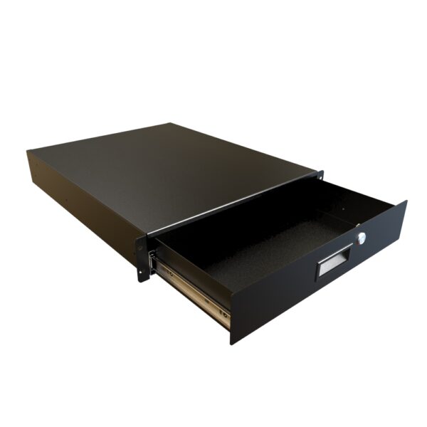 Hammond 2U 22D Locking Drawer