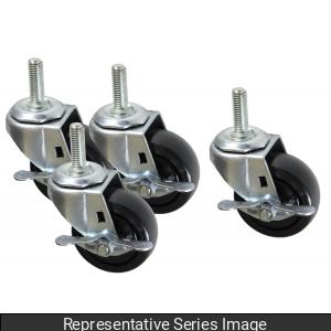 Hammond 4PK Lock-Stem Casters 2000LBS