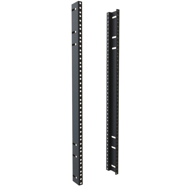 Hammond 15U Round Hole Formed Rail