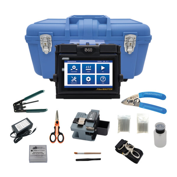 R301-S40K Trend Networks - FiberMASTER S40 Adaptive Clad Alignment Fusion Splicer Kit