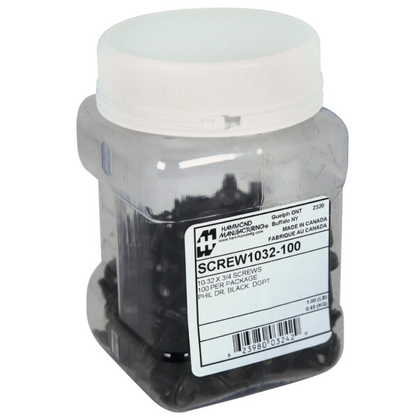 Hammond 100-PKG 10-32 QUADREX RK SCREW