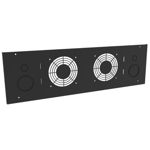Hammond 3U SDC Conduit/Fan Panel