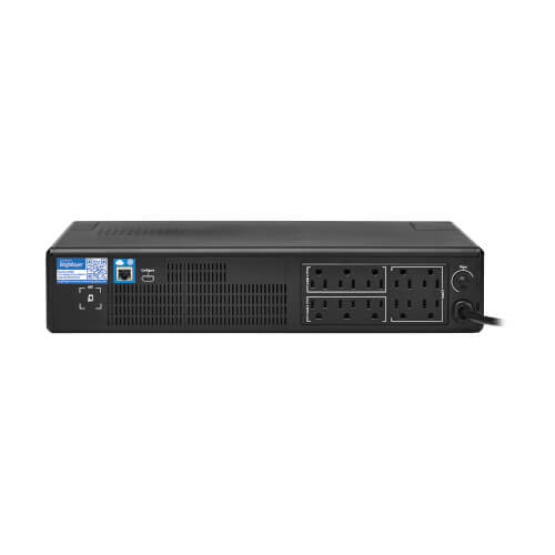 Tripp Lite 1000VA 750W 120V Line-Interactive Cloud-Connected UPS - 10 NEMA 5-15R Outlets, LCD, 5-15P Plug, 2U Rack/Tower - SMART1000LCDNC