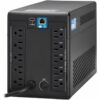 Tripp Lite 1000VA 600W 120V Line-Interactive Cloud-Connected UPS - 10 5-15R Outlets (5 Surge-Only), LCD, 5-15P Plug, Tower - SMART1000LCDTNC