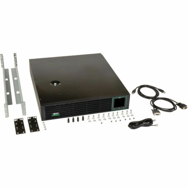 SmartPro 1500VA 1440W 120V Line-Interactive Sine Wave UPS - 8 Outlets, Preinstalled WEBCARDLXE Network Interface, 2U Rack/Tower SmartPro 1500VA 1440W 120V Line-Interactive Sine Wave UPS - 8 Outlets, Preinstalled WEBCARDLXE Network Interface, 2U Rack/Tower