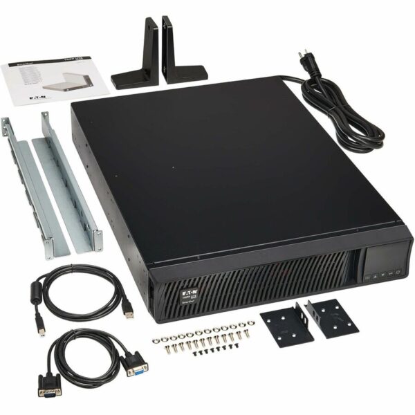 Tripp Lite SmartPro 1440VA 1440W 120V Line-Interactive Sine Wave UPS - 8 Outlets, Extended Run, LCD, USB, DB9, 2U Rack/Tower, TAA - SMART1500RXLTAA