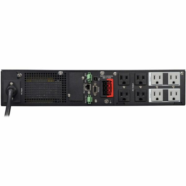 Tripp Lite SmartPro 1440VA 1440W 120V Line-Interactive Sine Wave UPS - 8 Outlets, Extended Run, LCD, USB, DB9, 2U Rack/Tower, TAA - SMART1500RXLTAA