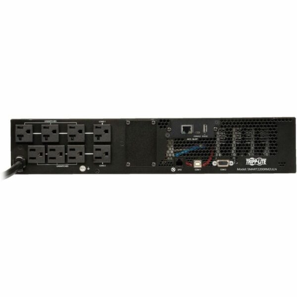 SmartPro 2200VA 1920W 120V Line-Interactive Sine Wave UPS - 8 Outlets, Preinstalled WEBCARDLXE Network Interface, 2U Rack/Tower