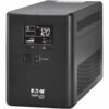 Tripp Lite 750VA 500W 120V Line-Interactive Cloud-Connected UPS - 10 5-15R Outlets (5 Surge-Only), LCD, 5-15P Plug, Tower - SMART750LCDTNC
