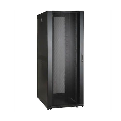 Tripp Lite series SmartRack 42U Standard-Depth Extra-Wide Rack Enclosure Cabinet with Doors and Side Panels
