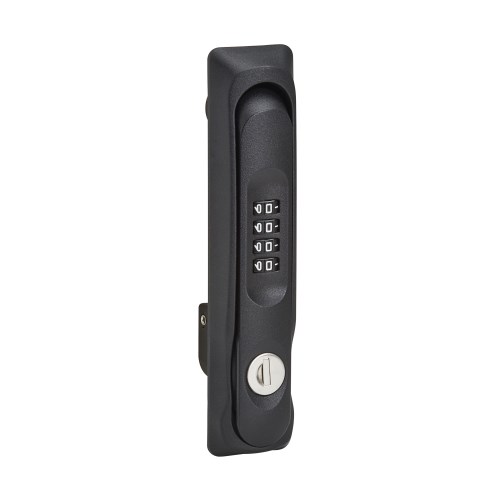 Tripp Lite series SmartRack Locking Door Handles for Server Rack Front and Back Doors, 4-Digit Combination Lock, 2 Keys