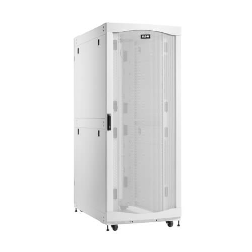 Eaton SmartRack 42U Deep Extra-Wide Heavy-Duty Rack Enclosure Cabinet for AI Servers, White