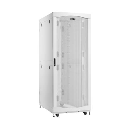 Eaton SmartRack 48U Standard-Depth Extra-Width Heavy-Duty Rack Enclosure Cabinet for AI Servers, White