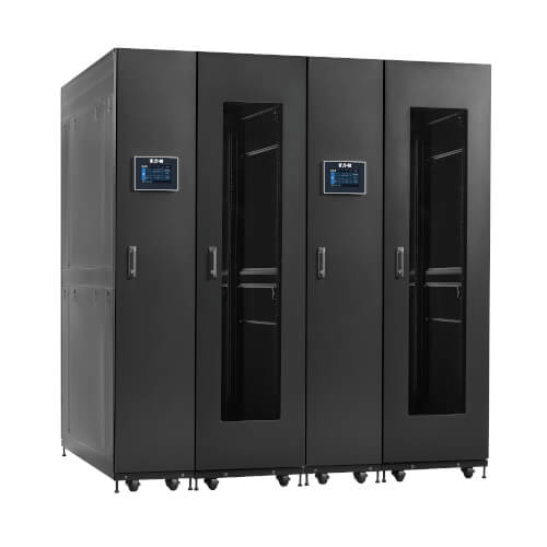 Product Image: SRP-2R-2C12 Eaton SmartRack Pre-Configured, Self-Cooling Modular Data Center - 2x 44U Racks, 2x 12 kW AC Units