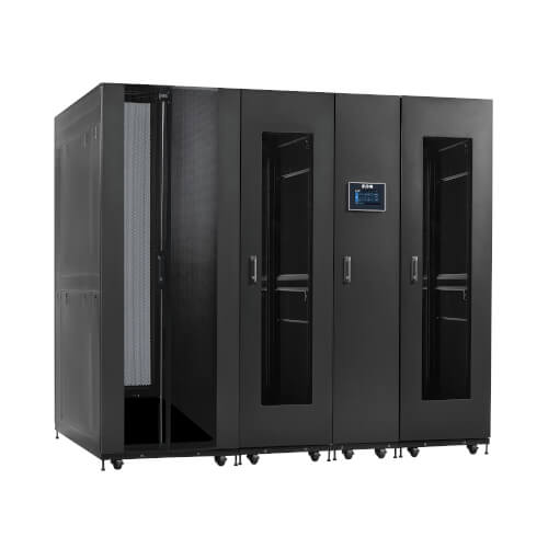 Eaton SmartRack Pre-Configured, Self-Cooling Modular Data Center - 2x 44U Racks, 25 kW AC Unit, Service Enclosure