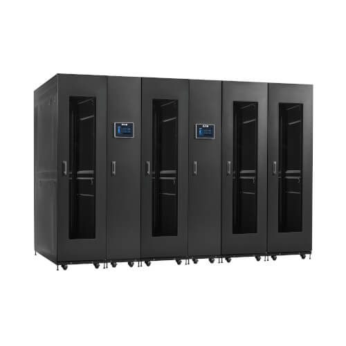 Product Image: SRP-4R-2C25 Eaton SmartRack Pre-Configured, Self-Cooling Modular Data Center - 4x 44U Racks, 2x 25 kW AC Units